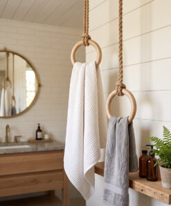 Lina Rope Towel Ring