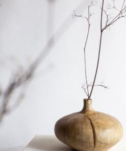 Organic Wooden Bud Vase