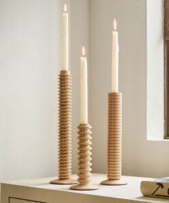 Perla candle holders - set of 3
